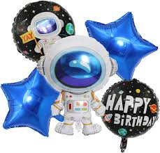 Astronaut / Space Theme 5 Pis Set 