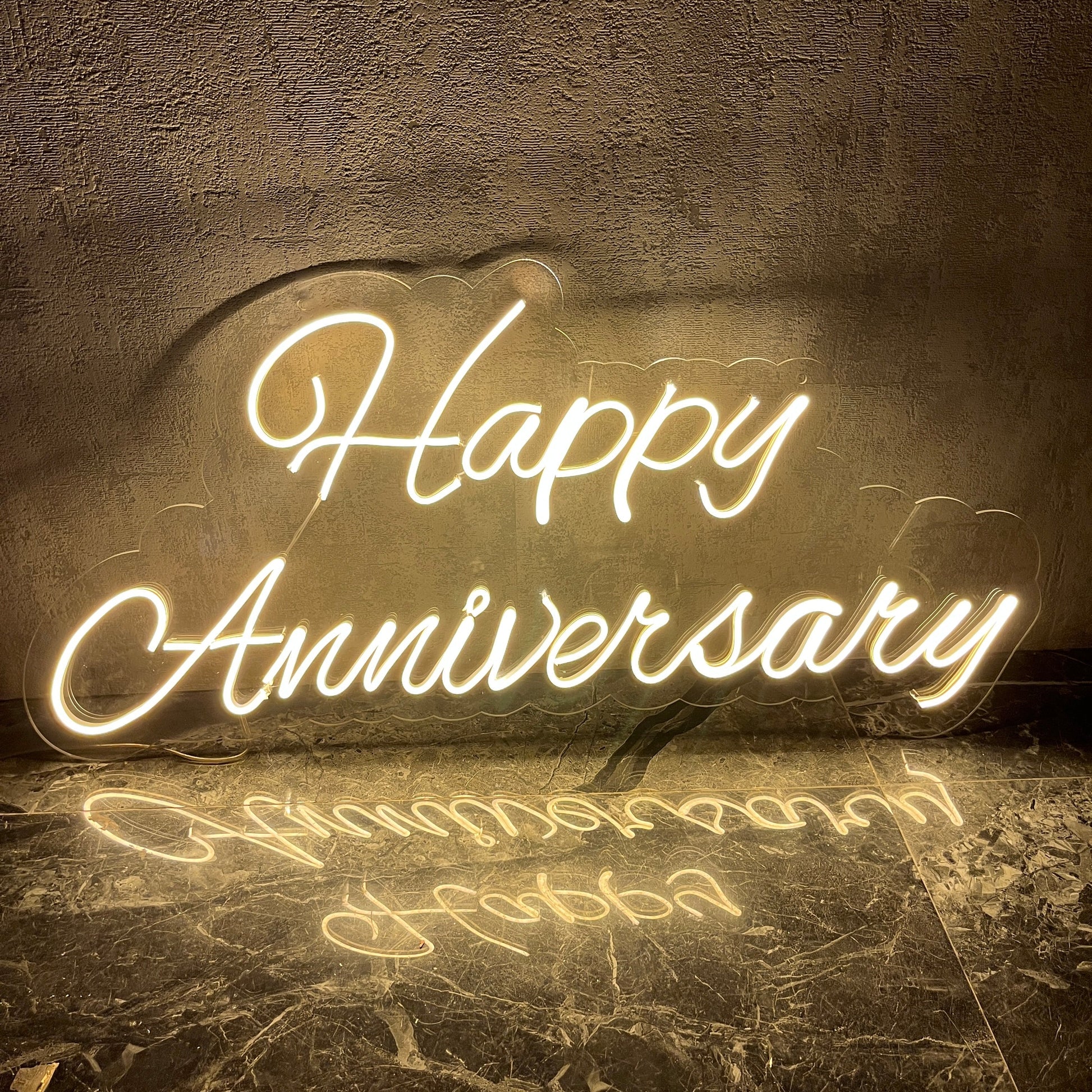 Happy Anniversary Neon