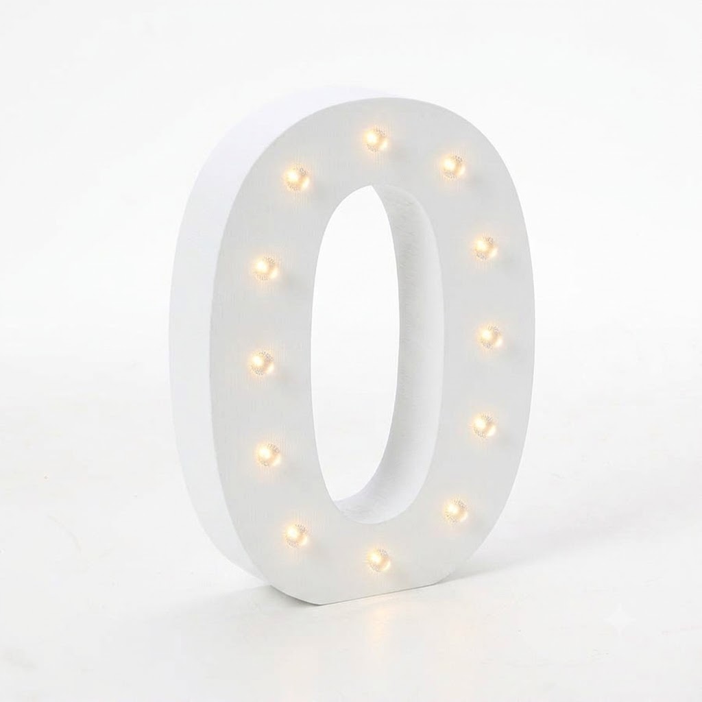 0 Marquee Letter 