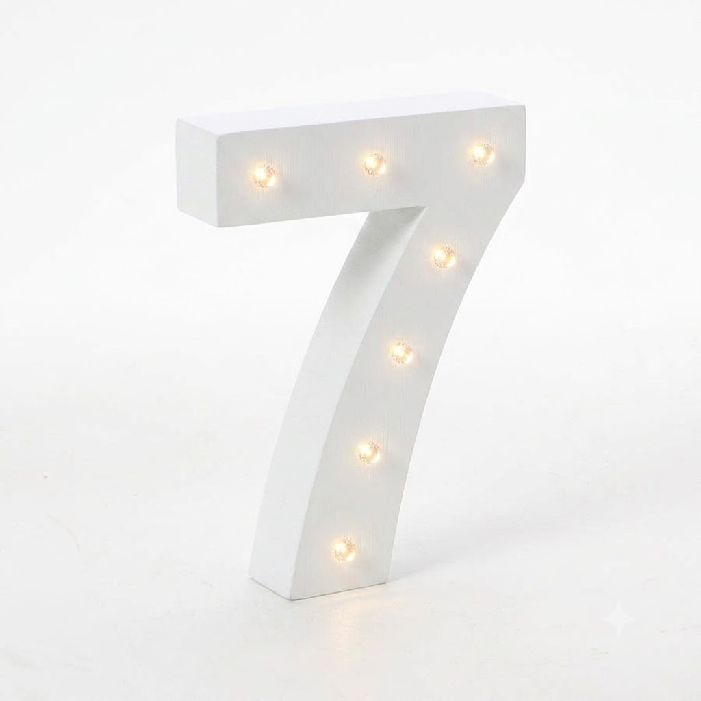 7 Marquee Letter