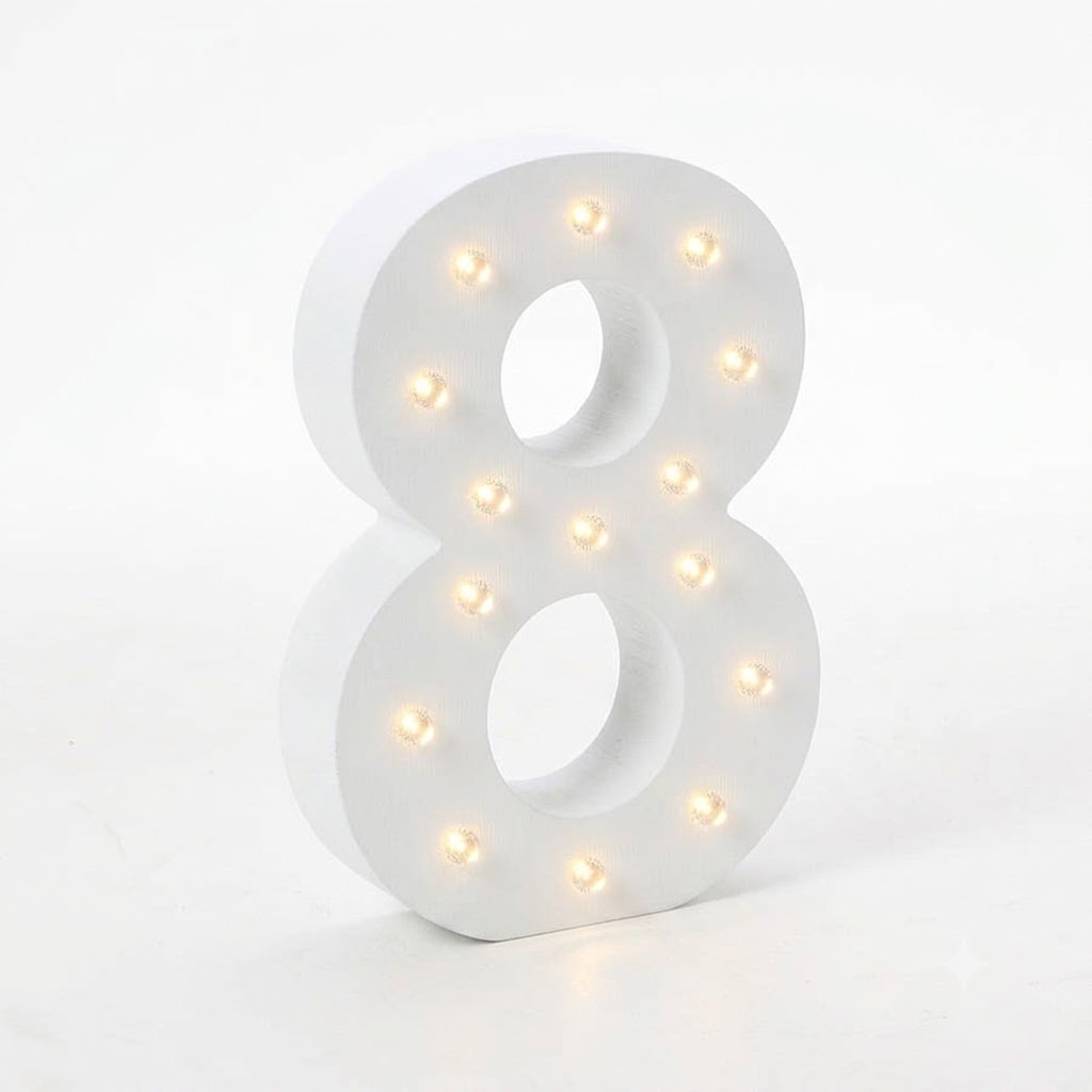8 Marquee Letter