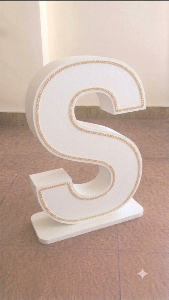 S Letter With Strip 