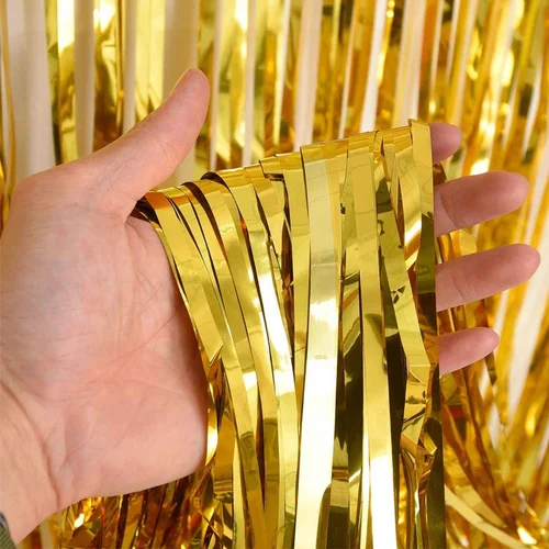 Golden  Curtains
